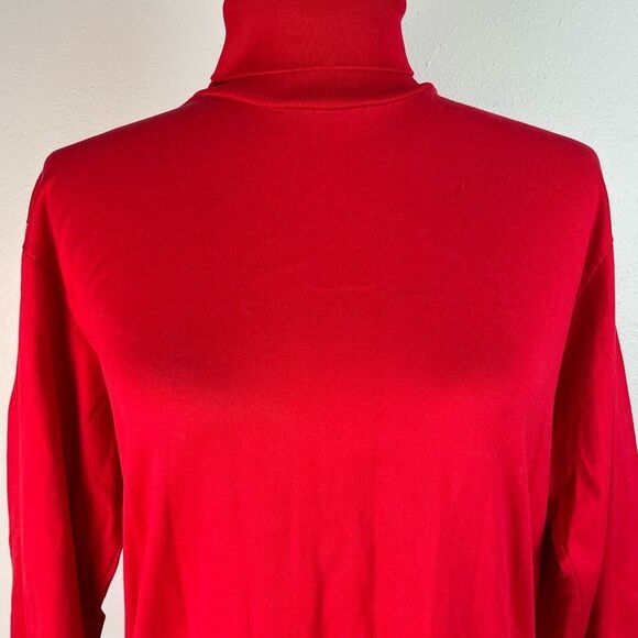 Abercrombie & Fitch Vibrant Red Cotton Top Size M - Picture 2 of 6